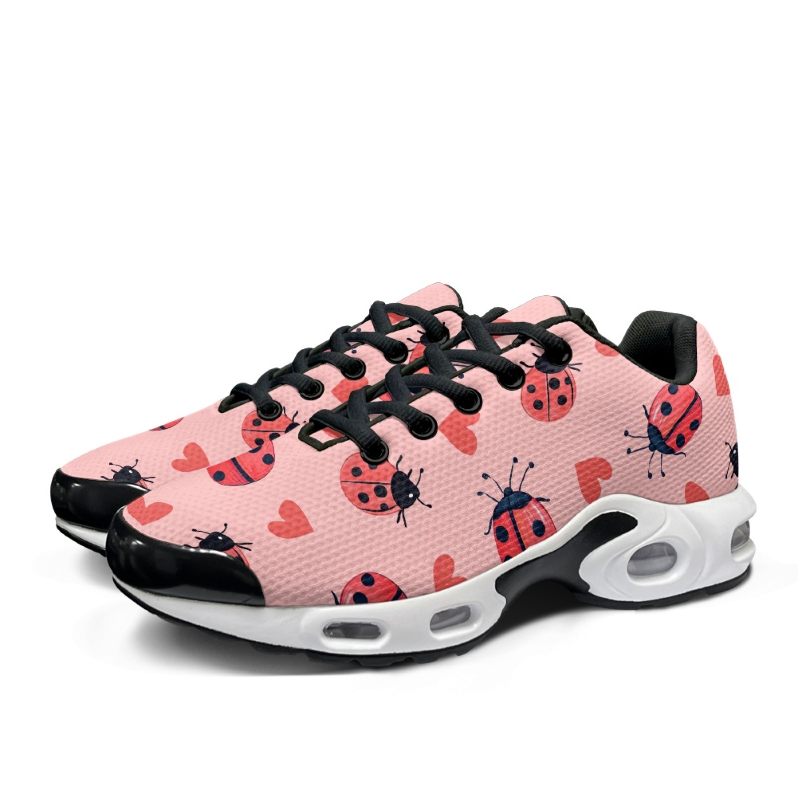 PENSTROLL Ladybug Heart Moda T - Knit Fabric Lace Up Sneakers incelemesi ve fiyatı