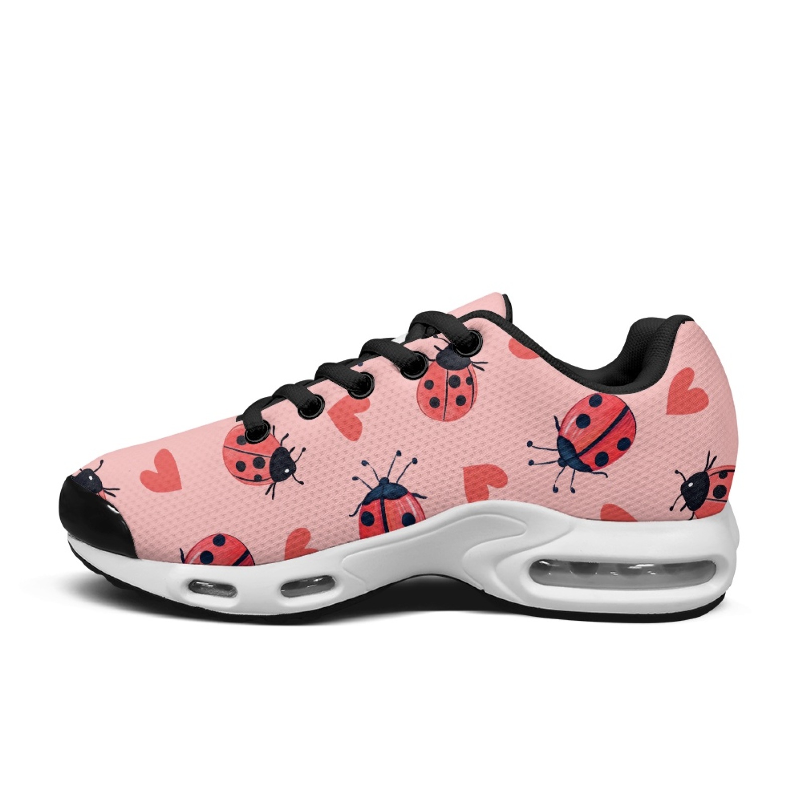 PENSTROLL Ladybug Heart Moda T - Knit Fabric Lace Up Sneakers incelemesi ve fiyatı